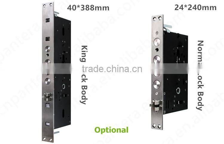 Left Hand Digital Biometric Smart Password Fingerprint Door Lock with Zinc Alloy