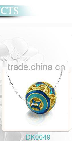 Wholesae 18 K gold plated silver jewelry 925 sterling silver anchor pendant