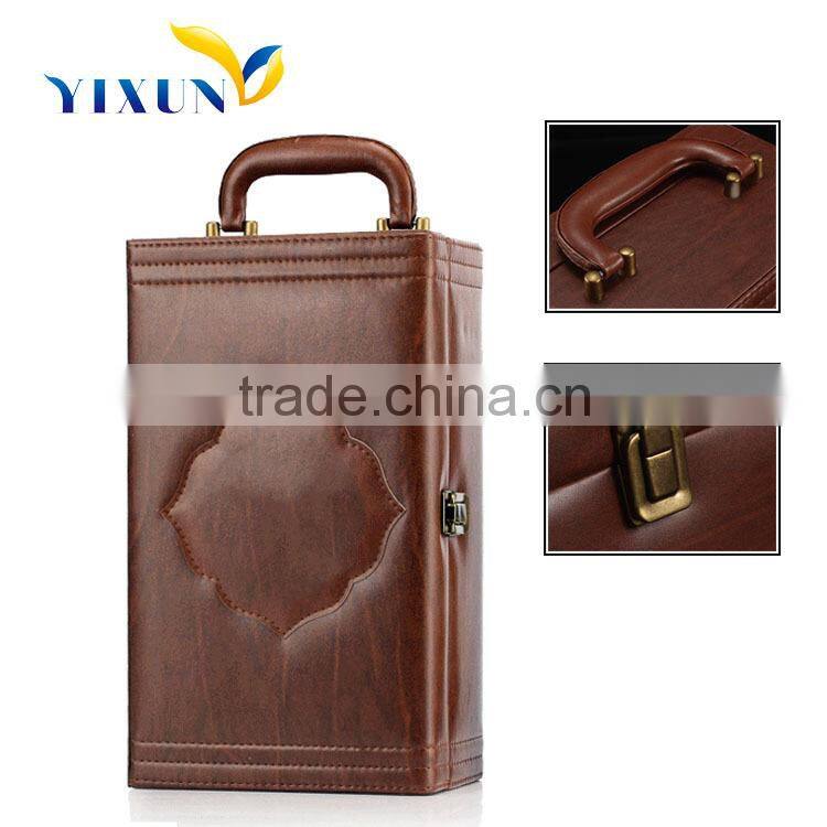 Handmade pine wood wine boxes/wine packaging box