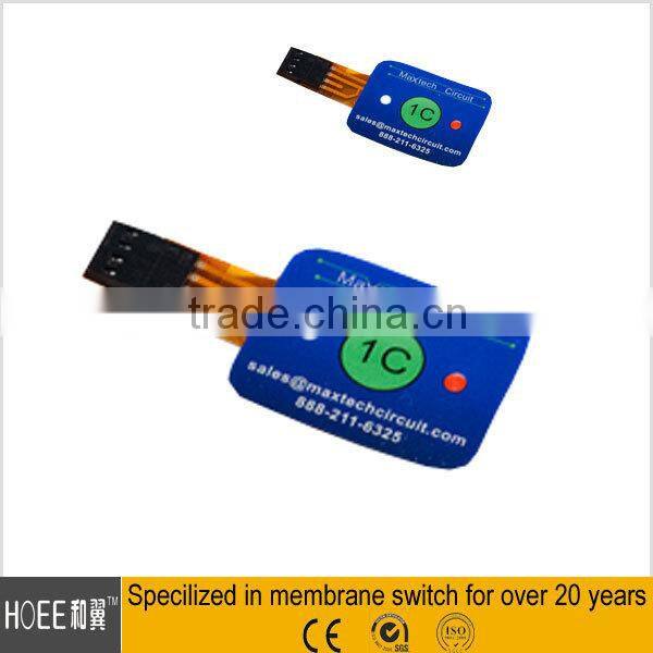new design customized tactile button fpc membrane switch assembly