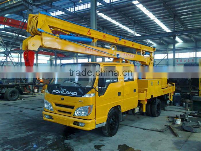 FOTON High-altitude truck with crane High-altitude operation truck high up truck areial lift truck
