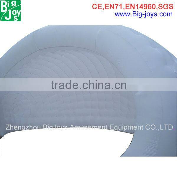 Factory direct sale high quality party inflatable white dome tent