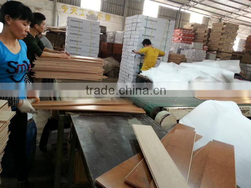 15mm Floating European Birch Multilayer Engineered Wood Flooring