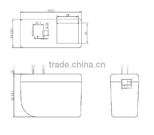 110V/220V ac dc adapter 12v 2a 2.5a current under 2500ma for cctv camera
