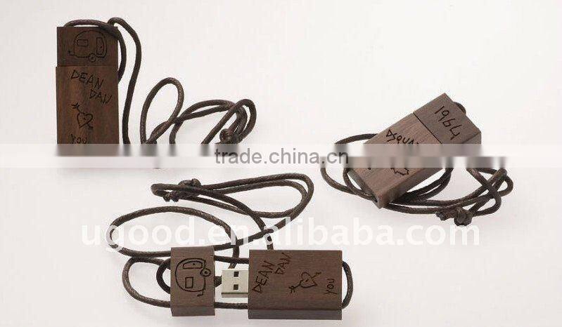 Promotional Custom Wooden USB Flash