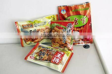 Aluminum foil retort bag with zipper Vacuum food Packing bag