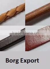Flat Leather Cords from BORG EXPORT