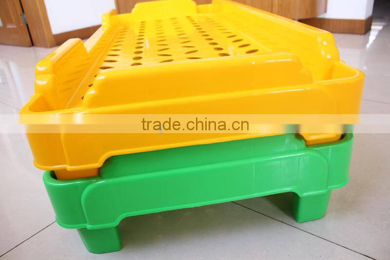School furniture stable children stackable plastic kids beds