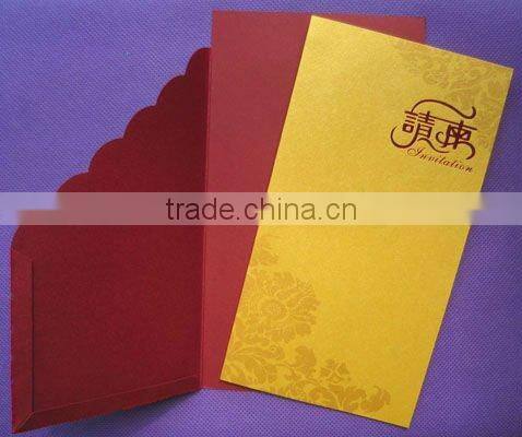 Custom invitation cards for wedding