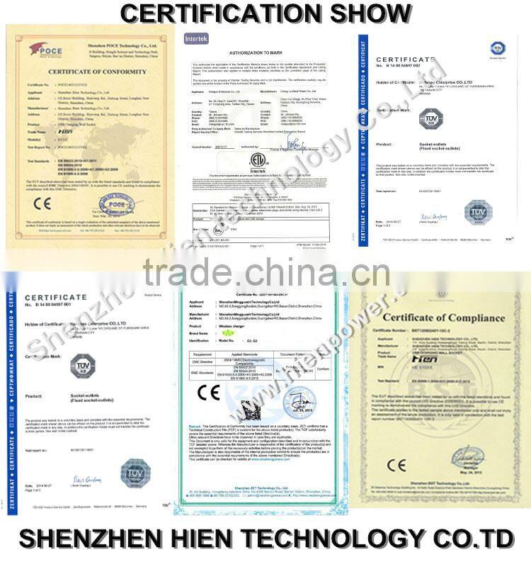 For iPhone 6 plus and iPhone 6s plus Qi Wireless Charger Receiver Case mobile phone battery charger accessories