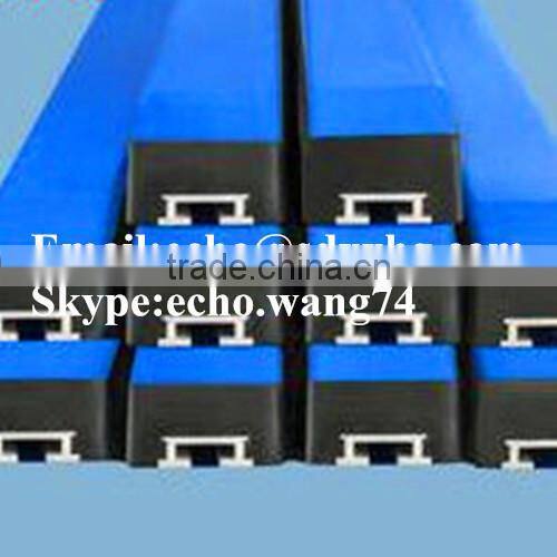UHMWPE Plastic Rubber Conveyor Impact Bar/conveyor belt impact bar/uhmwpe conveyor impact bed bar