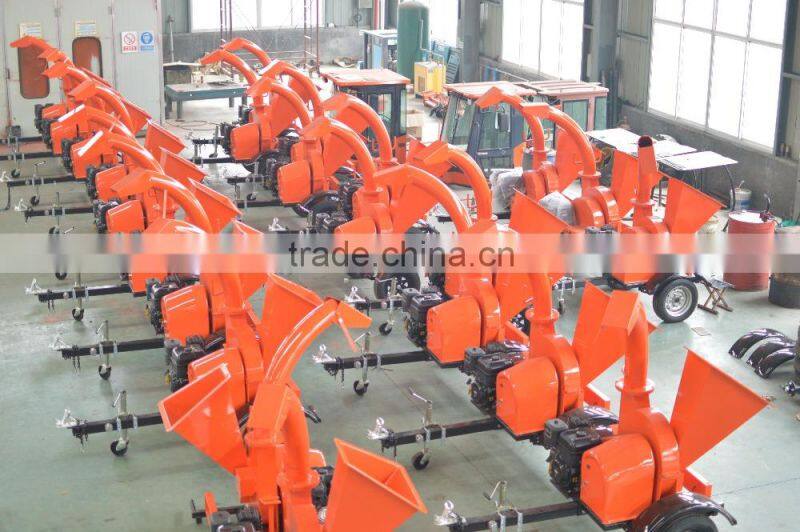 hot sale wood chipper shredder to be attached on trailor