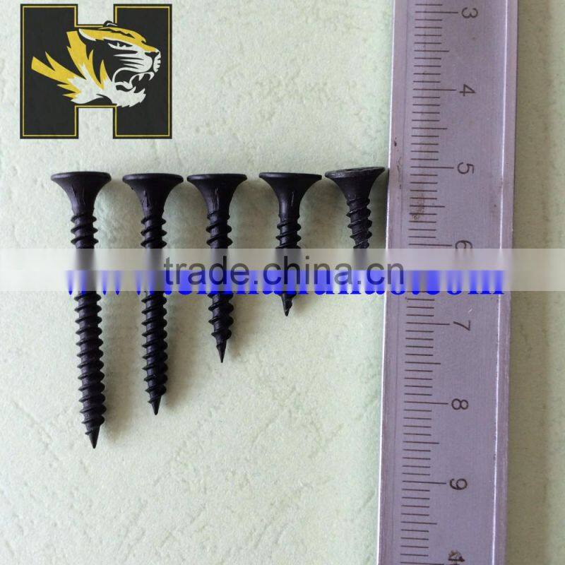 coating black/grey/white trumpet head screw for drywall