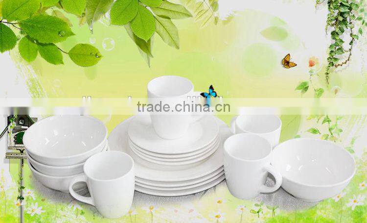 Wholesale 16pcs Ceramic Dinnerware set, Turkish Porcelain Dinner Set