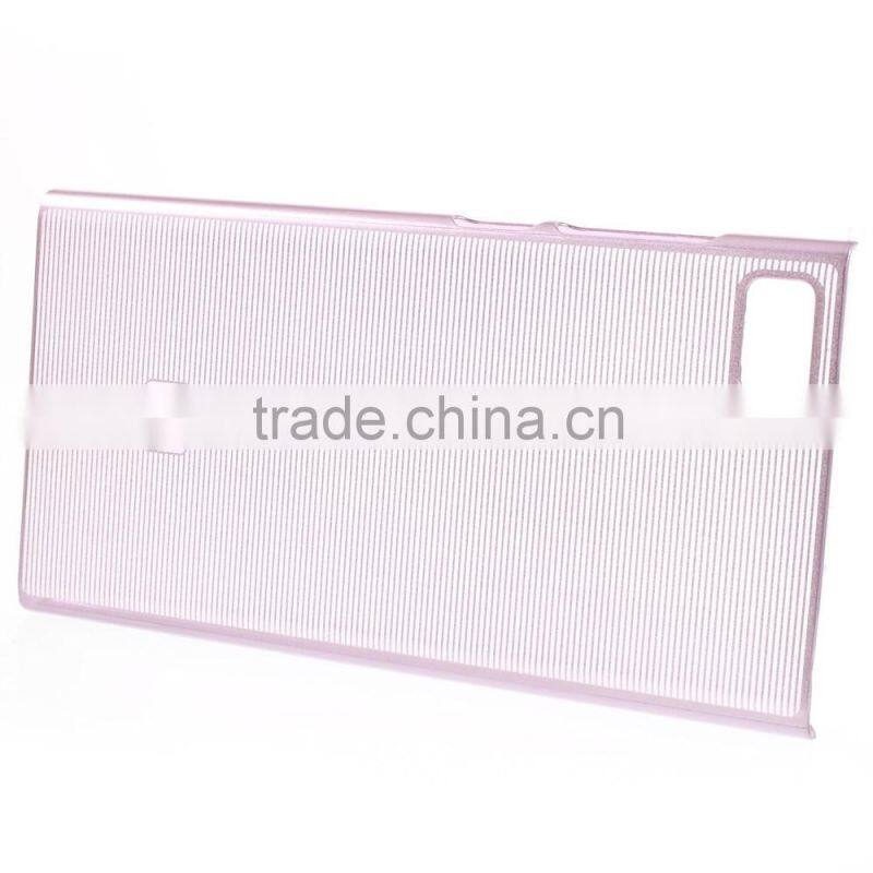 Translucent Horizontal Stripes Plastic Case for Xiaomi 3 MI3,xiaomi 3 mi3 PC case,xiaomi 3 mi3 hard case