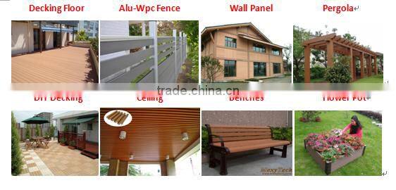 Plastic Wood WPC Shingle, Roofing,UV Resistance,European Style