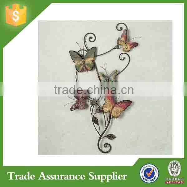 Jinhuoba cheap customer metal beautiful Branch leaf with deco wall for sale