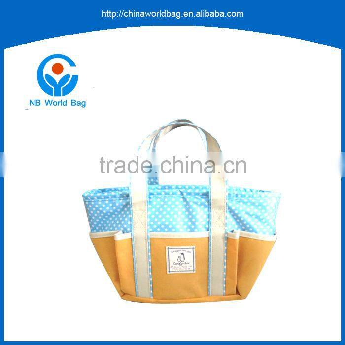 LGY quick delivery time new printing design insulated cooler beauty lunch bag