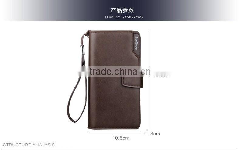 Fashion Brand Wallets For Men Business with baellerry brand