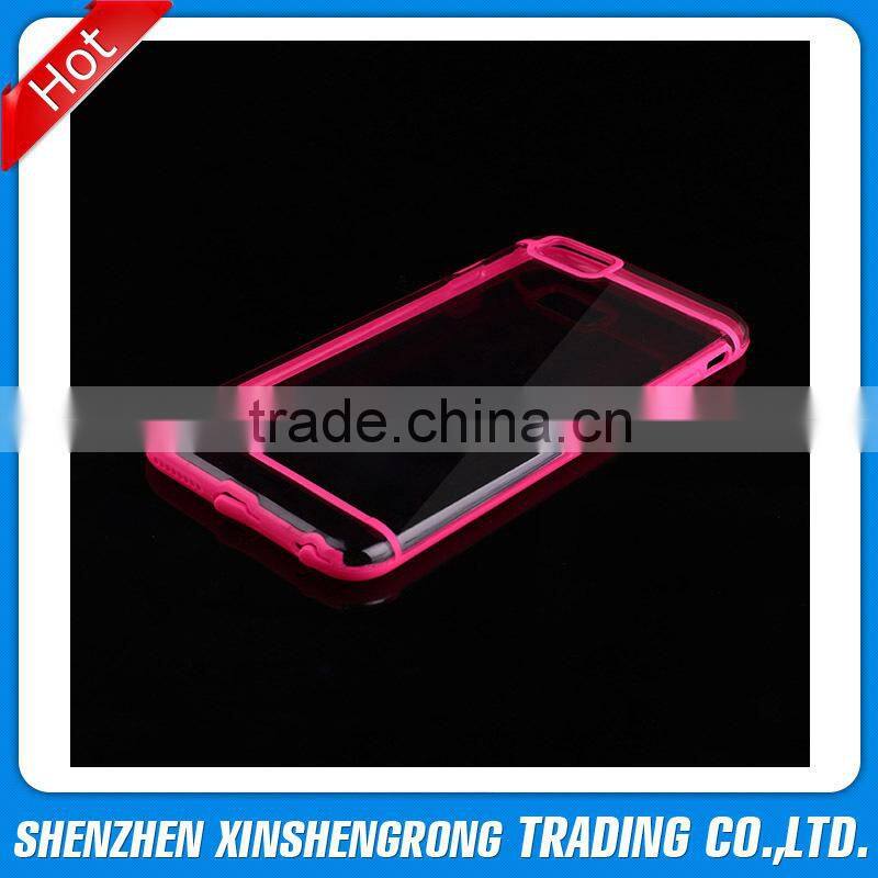 TPU soft phone case for iPhone 6 Plus 5.5 inch smart phone, TPU gel fancy shock proof cover cases for iPhone 6, Clear cover skin