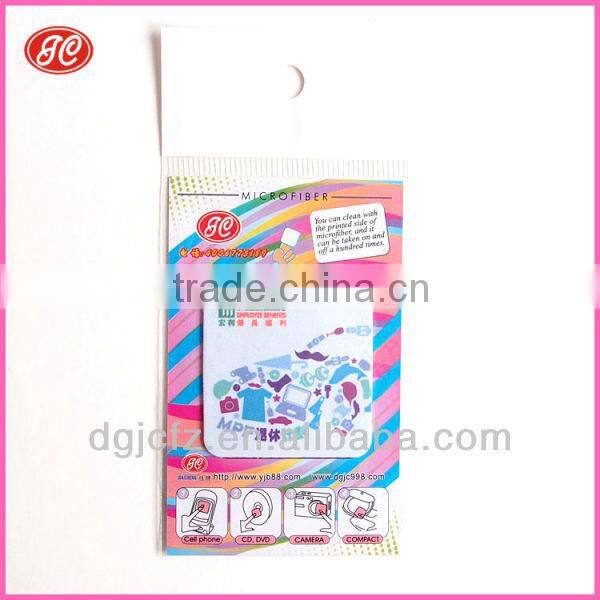 Self-adhesive Microfiber Sticky Screen Cleaner For iphone ipad