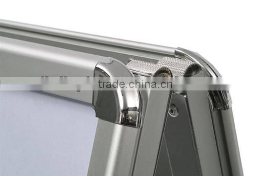plastic poster board frames with double side for advertising