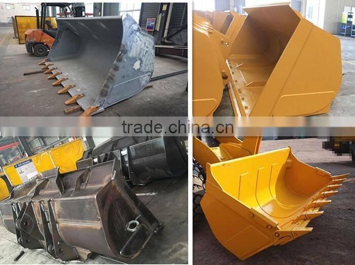 Customized WA420-3MAX Wheel Loader Standard/Rock/Bigger/Strengthened bucket,3.0/3.5M3 Wearable Bucket for sale