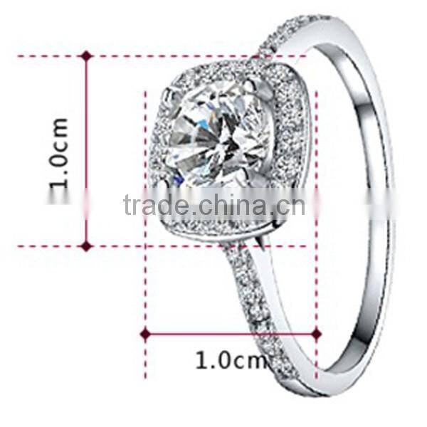 Factory Supply 18KGP Women Rings Jewelry