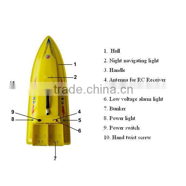 remote control boat HYZ-105 controlled bait boat for fishing