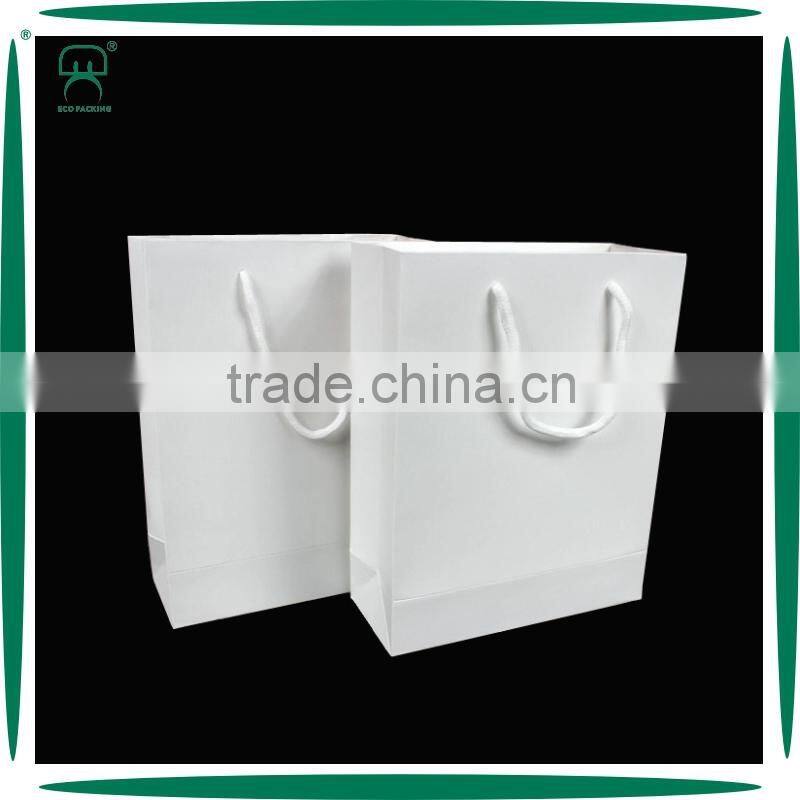Custom printed wholesale whiite cheap kraft paper bag