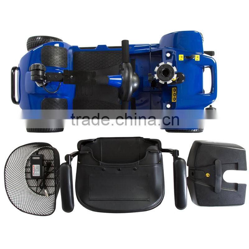 Electric scooter 180W 4 wheel adult mobility scooter for adults, long range electric scoota