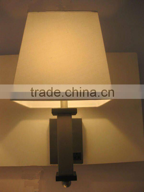 2016 New product Modern Steel Wall Sconce for hotel