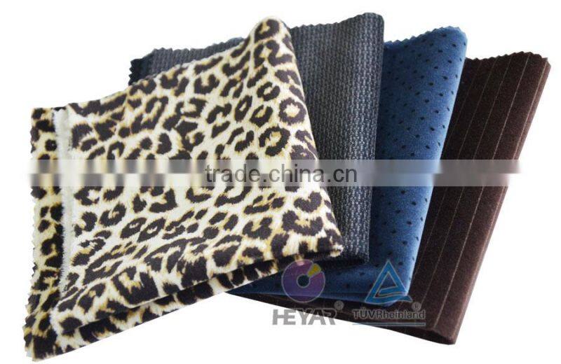 Different Designs Wholesale Custom Cotton Printed Fabric Velvet
