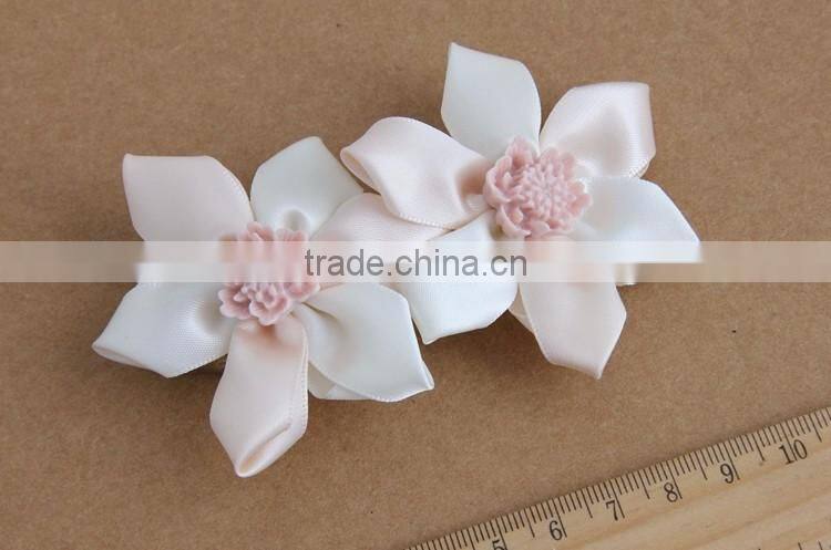 MYLOVE beautiful white flowers hairpins fairy hair accessory handmade