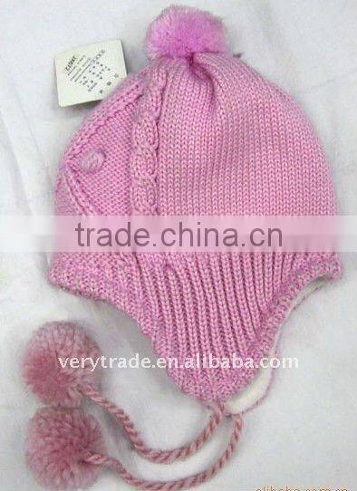 Winter Ski Knit Scarf Hat Beanie Gift Set