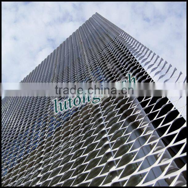Modern architectural design Aluminum expanded metal mesh from China supplier