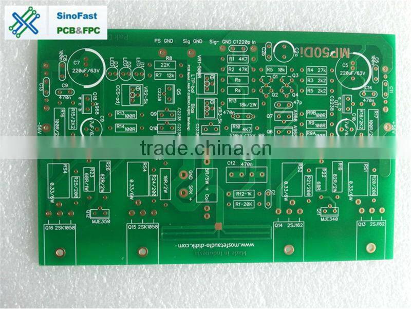 immersion pcb circuit board for audio mianboard