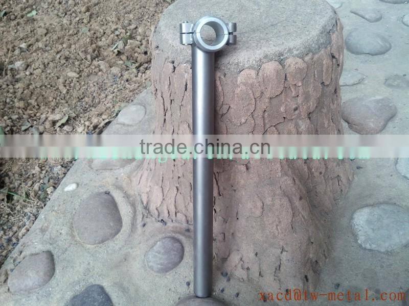 2016 new design bike seat post bike part egg shape titanium seat post customize different size titanium bike seat post