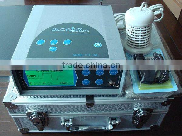 Hot sale spa detoxification ion cleanse machine with FIR belt and LCD screen BD-A010