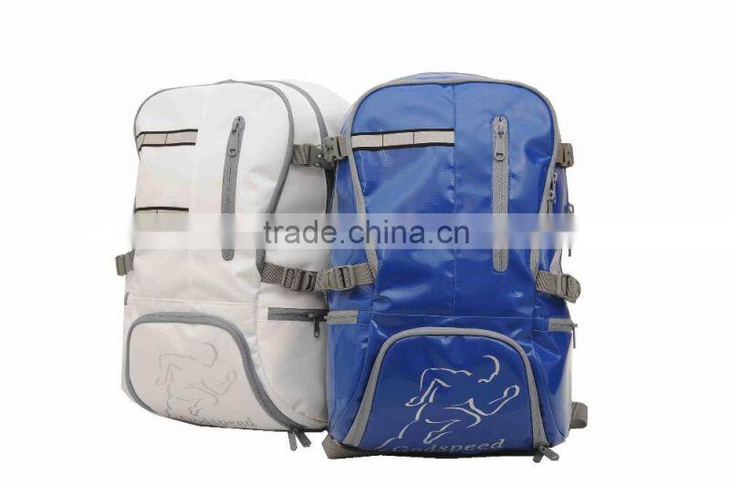 Light weight newly designed backpack PVC tarpaulin backpack for student