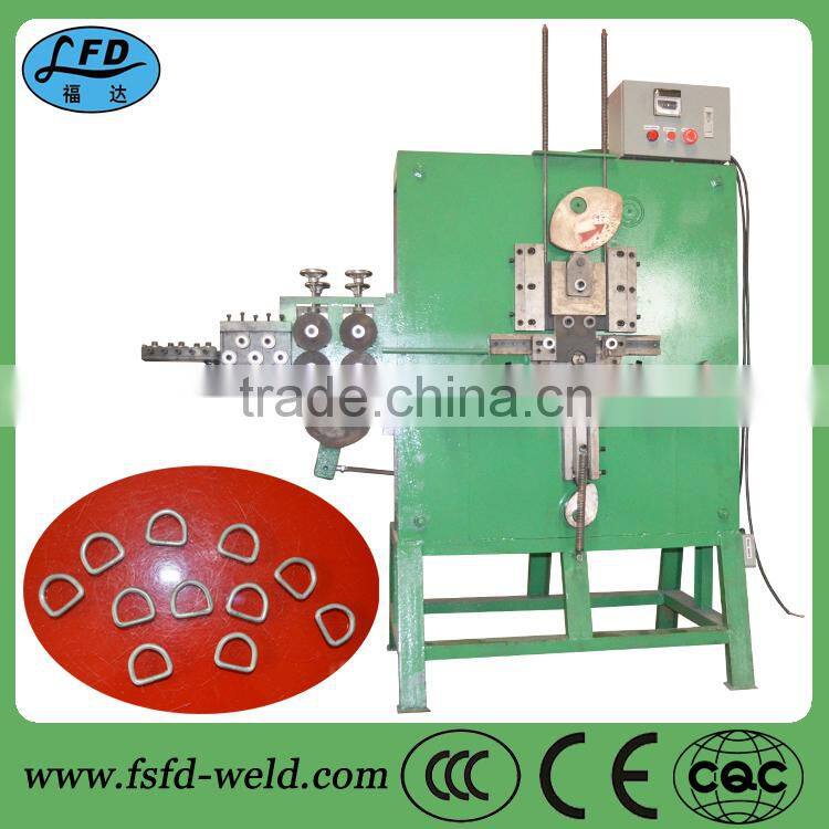 metal belt buckle D ring shape bending machine