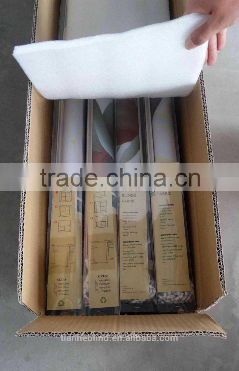 zebra blinds fabrics, gradient color zebra blinds