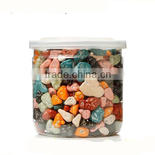 Bulk natural stone shaped chocolate