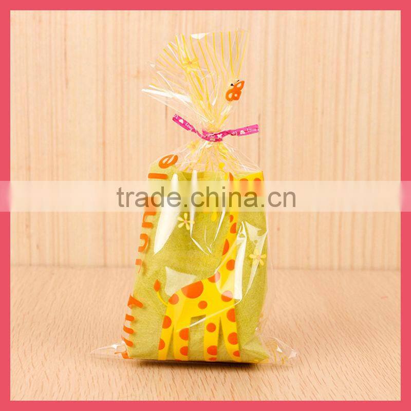 clear high quality factory cheap flower OPP pack bag