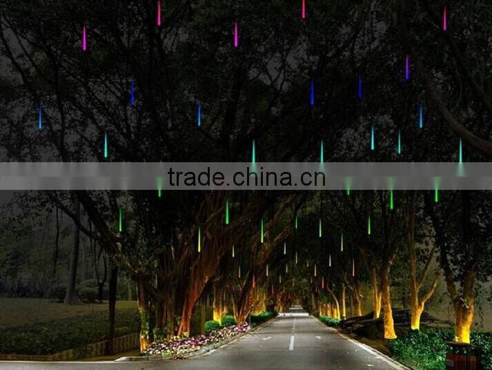 led rain drop led meteor rain light SMD3528 waterproof magic christmas holiday 3d disco outdoor Led Meteor Shower Light for tree