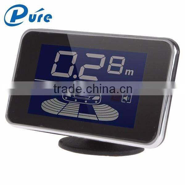 car reverse parking sensor lcd display 4/6/8 sensors parking sensor with" Dang dang" reminder/human speaker