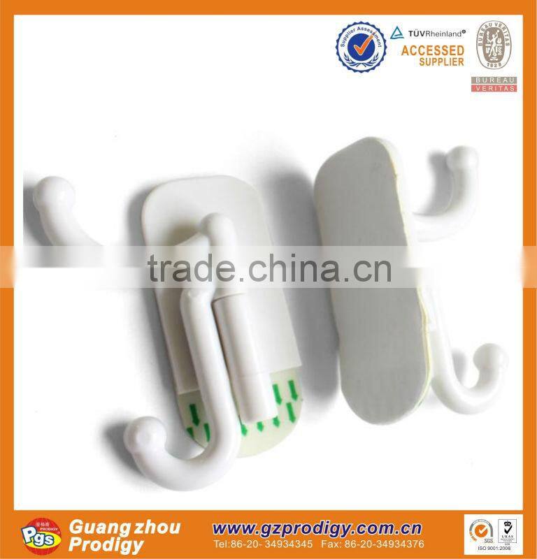 hot selling self-adhesive plastic hook series removable plastic hook