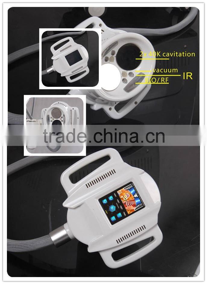 Supersonic operation system body shapping vacuum liposuction weight loss rf machine