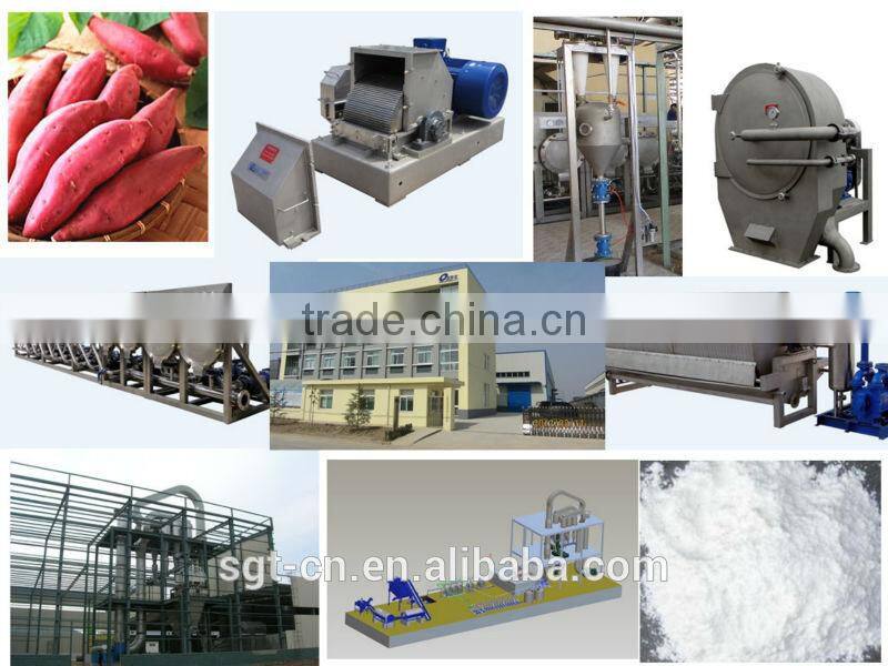 tapioca starch production line /high quality /advanced