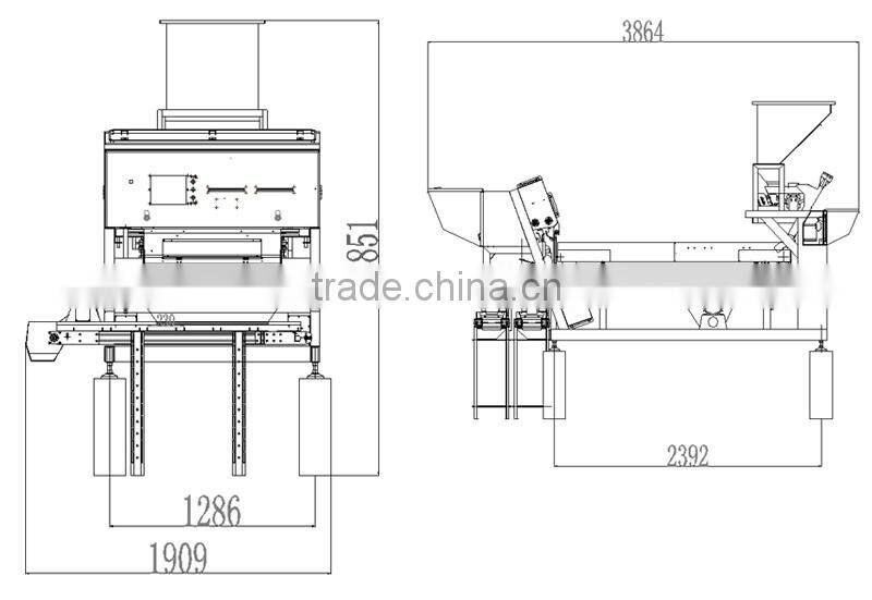 color sorter for different quartz sand